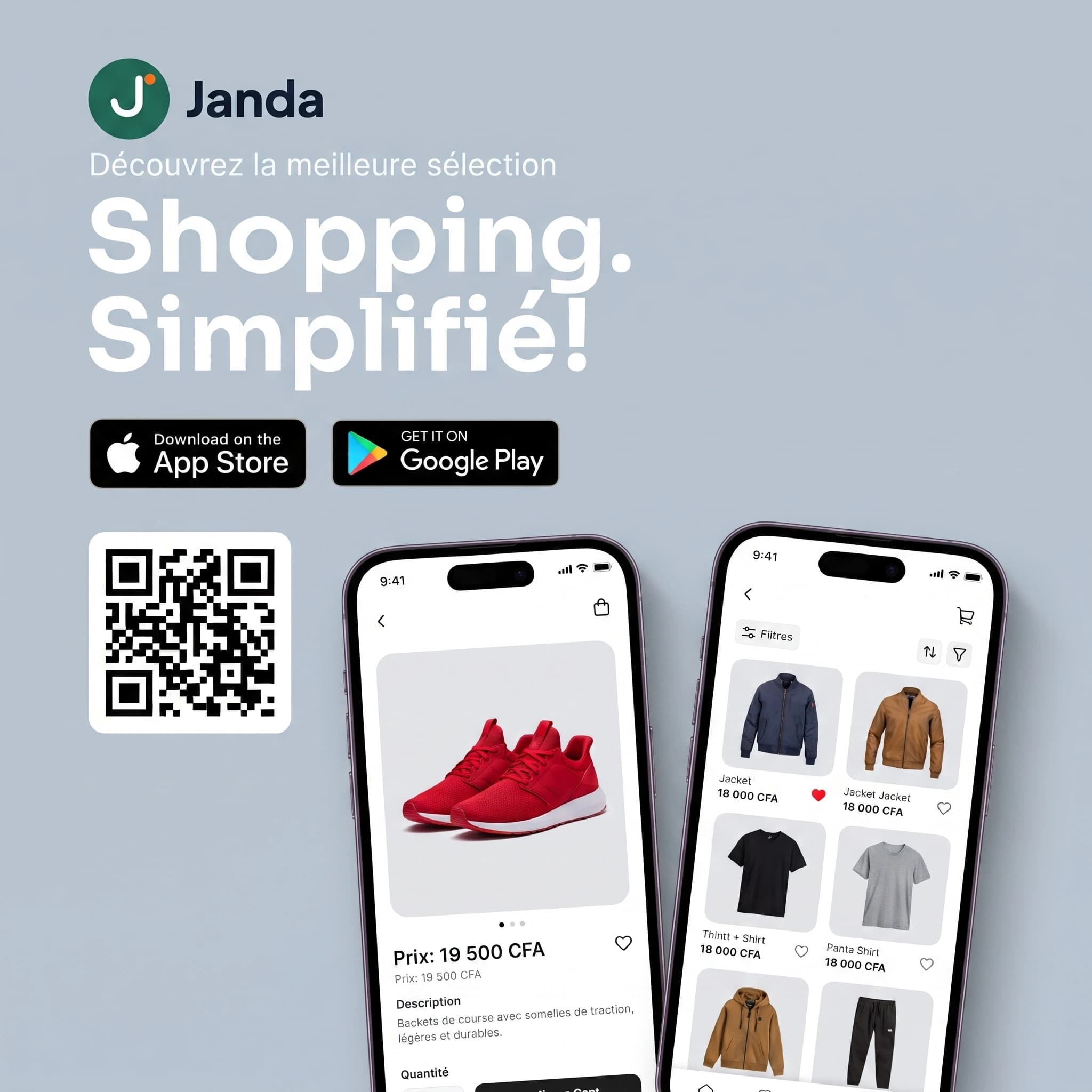 Janda — l’application mobile arrive bientôt